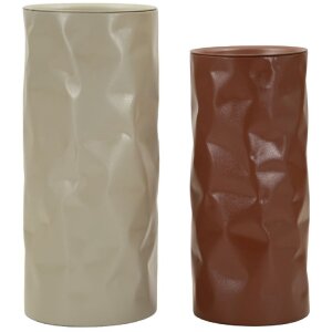 Set de mesas auxiliares Mauro Ferretti Norimberga Ø30x70 / Ø27x60 cm Metall