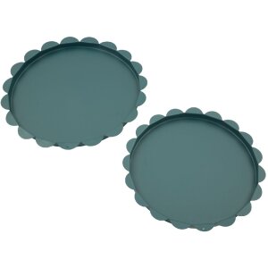 Set de bandejas Saturno Ottanio Mauro Ferretti Ø33/27,5 cm Metal