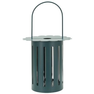 Lámpara Saturno Ottanio Mauro Ferretti Ø24x43 cm Metal Cristal