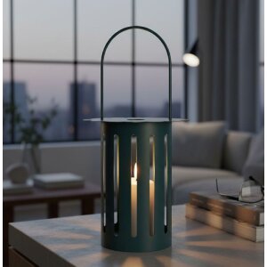 Lámpara Saturno Ottanio Mauro Ferretti Ø24x43 cm Metal Cristal