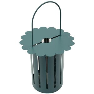 Lámpara Saturno Ottanio Mauro Ferretti Ø24x43 cm Metal Cristal