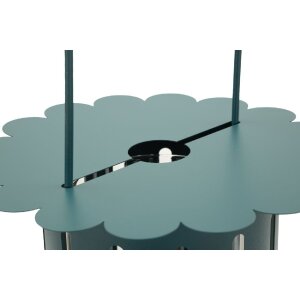 Lámpara Saturno Ottanio Mauro Ferretti Ø24x43 cm Metal Cristal