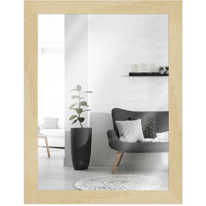 Espejo de pared MendeFrames H970 natural 20x28 cm