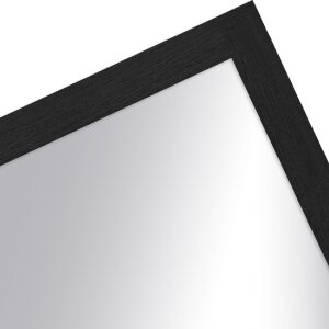 Espejo MendeFrames Serie H960 Negro Mate 21x29,7 cm