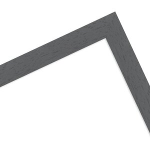 Marco de fotos de madera MendeFrames 960 gris 25x38 cm vidrio claro