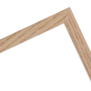 Marco de fotos de madera MendeFrames 960 Roble 30x60 cm Vidrio transparente