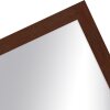 Espejo de pared MendeFrames H960 nogal 50x70 cm con perfil de madera
