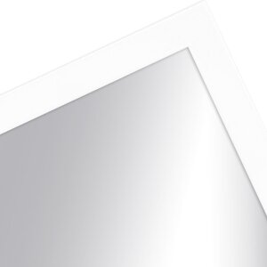 Espejo de pared MendeFrames H960 blanco 60x60 cm con...