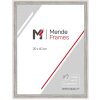 Marco de fotos MendeFrames H790 Strandhaus 10x30 cm blanco con vidrio decorativo
