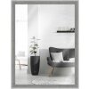 Espejo de pared MendeFrames H790 estilo Strandhaus 13x13 cm gris