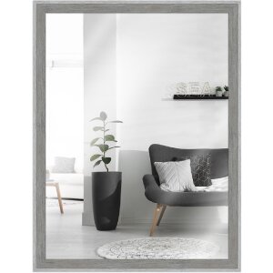 Espejo de pared MendeFrames H790 Casa Playa 20x25 cm gris