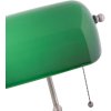 LumiLamp 5LL-5100 Lámpara de escritorio Banker Lámpara 27x17x41 cm Verde Metal Vidrio
