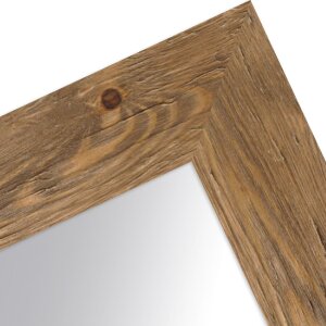 Espejo de pared MendeFrames H780 Casa playa 59,4x84,1 cm Roble