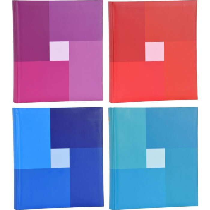 Henzo Álbum de Fotos Jumbo Nexus 29x33 cm surtido 100 páginas blancas