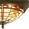 Lámpara de techo Tiffany 5LL-5349 de Clayre Eef