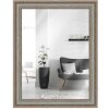 Espejo de pared MendeFrames H740 Shabby-Chic 70x70 cm gris