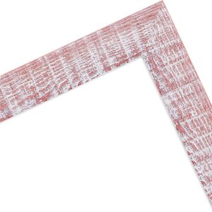 Marco de fotos MendeFrames H720 estilo casa de campo 29,7x42 cm naranja pálido con vidrio museo