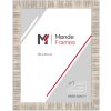 Marco de fotos MendeFrames H710 Shabby-Chic 30x30 cm creme vidrio normal