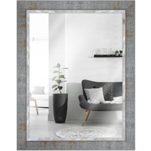 Espejo de pared MendeFrames H670 Industrial gris 30x45 cm