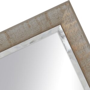 Espejo de pared MendeFrames H670 Industrial taupe 30x60 cm