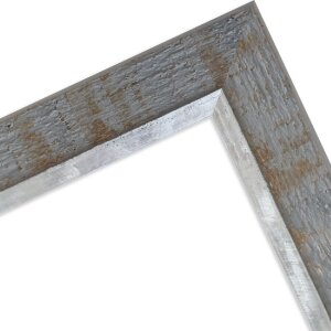 Marco de fotos de madera MendeFrames H670 Industrial 70x100 cm grau Normalglas