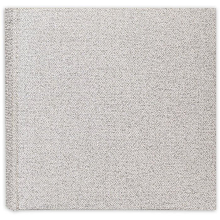 Álbum de fotos ZEP Creta A blanco 24x24 cm encuadernación de papel ácido neutro