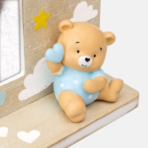 Marco de fotos ZEP Teodoro 10x15 cm azul para...