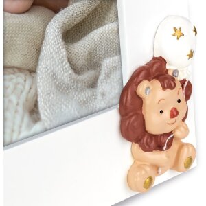 Marco de fotos Baby Tommaso 10x15 cm vertical blanco ZEP HN7646