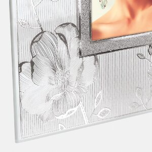 Marco de fotos de vidrio ZEP Taormina plata 13x18 cm...