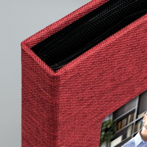 Álbum de Fotos Nevada 36 Fotos 13x19 cm Cubierta de Lino en 6 Colores