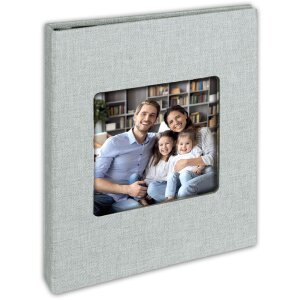 Álbum de Fotos Nevada 36 Fotos 13x19 cm Cubierta de Lino en 6 Colores