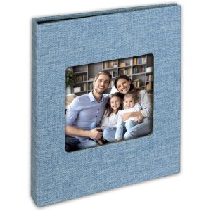 Álbum de Fotos Nevada 36 Fotos 13x19 cm Cubierta de Lino en 6 Colores