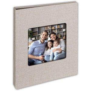 Álbum de Fotos Nevada 36 Fotos 13x19 cm Cubierta de Lino en 6 Colores