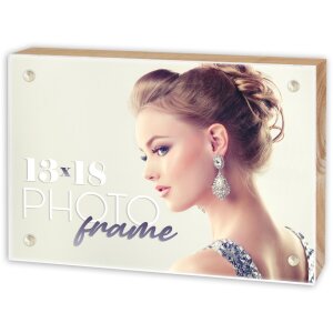 Marco de fotos acrílico ZEP Clark natural 10x15...