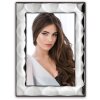 Marco de fotos ZEP Gubbio de metal versilberado con acabado de alto brillo 10x15 hasta 20x25 cm