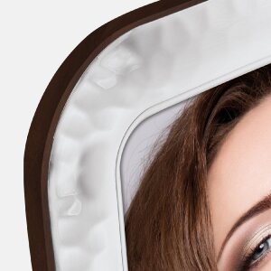 Marco de fotos metálico Milazzo plateado brillante 10x15 13x18 15x20 cm