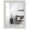 Espejo de pared MendeFrames H640 Shabby-Chic blanco 59,4x84,1 cm