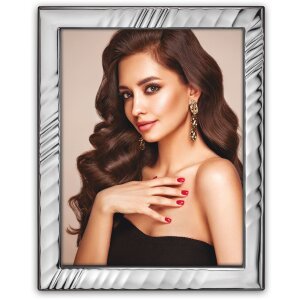 Marco de fotos de metal ZEP Peschici Plata 10x15 cm & 13x18 cm Hochglanz