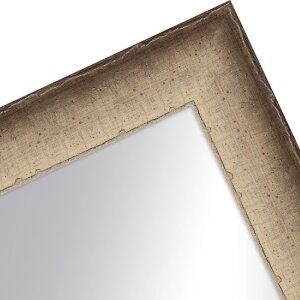 Espejo de pared MendeFrames H620 Antiguo 60x90 cm, color marfil