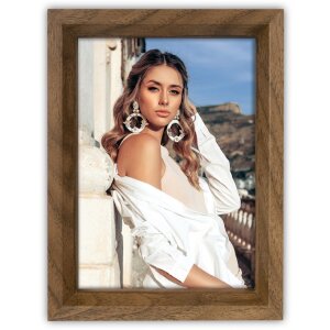 Marco de fotos Bergen marrón 4 tamaños...