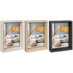 Marco de fotos de madera ZEP Portraitrahmen Berlin 3...