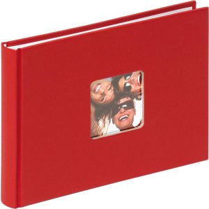 Walther Klein Álbum de fotos FUN rojo 22x16 cm 40...