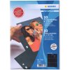 Fundas visibles Fotophan 9x13cm apaisadas negro 10 fundas