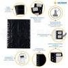 Fundas visibles Fotophan 10x15cm apaisadas negro 10 fundas