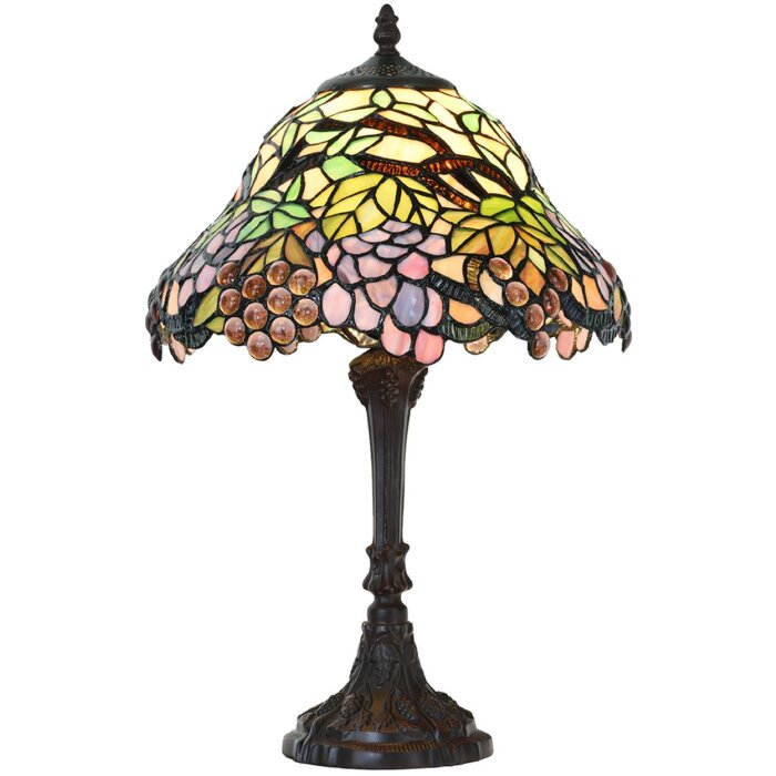 Lámpara de pie estilo Tiffany color Ø 30x48 cm