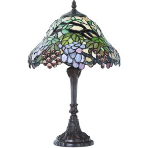 Lámpara de pie estilo Tiffany color Ø 30x48 cm