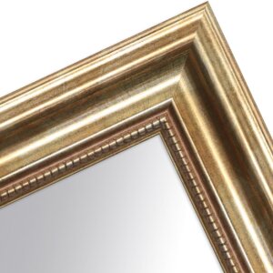 Espejo de pared MendeFrames H550 Antik gold 29,7x42 cm