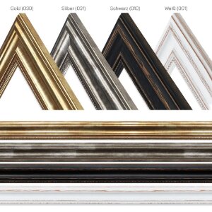 Espejo de pared MendeFrames H550 Oro Antiguo 59,4x84,1 cm