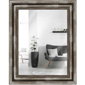 Espejo de pared MendeFrames H550 Antiguo en madera maciza, plata, oro, negro o blanco 20x30 hasta 70x100 cm