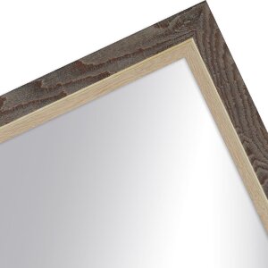 Espejo de pared MendeFrames H490 Moderno nogal 28x35 cm